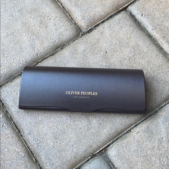 Oliver peoples brown eyeglasses eyeglass